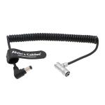 Portkeys BM5 BM7 Monitor Right Angle Power Cable 4 Pin Female To Right Angle DC Male for sale