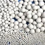 High Alumina Refractory Ceramic Ball High Strength For Metal And Glass