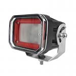 60W Forklift Red Zone Light 10V - 80V Crane Safety Zone Light