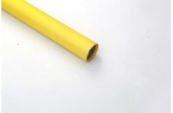 China Heat Resistant Yellow Silicone-Coated Glass Fabric, Width 0.5m-2m, Thermal Insulation supplier