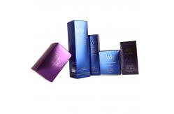 China Custom Luxury Paper Box With Embossed Brand Logo Glossy Lamination Supplier supplier