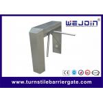 Access Control Swing Barrier Gate , Turnstile Security Systems 304 Stainless Steel for sale