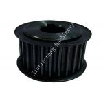Black Cast Iron Timing Belt Pulley For Power Transmission Belt Idler Pulley for sale