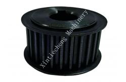 China Black Cast Iron Timing Belt Pulley For Power Transmission Belt Idler Pulley supplier