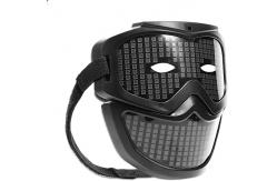 China Party Festival Smart Bluetooth LED Face Mask Programmable App Controlled supplier