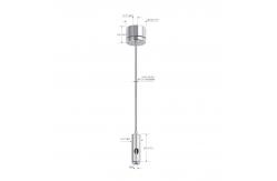 China Brass Stainless Steel Wire Snap Hook Cable Hanging System For Lighting Hanging supplier