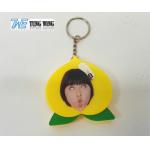 Funny Cute Yellow Music Keychain Key Chain ABS 3Pcs Battery