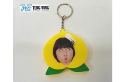 China Funny Cute Yellow Music Keychain Key Chain ABS 3Pcs Battery supplier