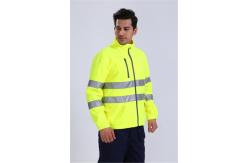 China HIVIS Work Clothes OEM 360gsm Gore Tex High Visibility Rain Gear supplier