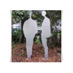 Interior Eye - Catching Stainless Steel Sculpture , Contemporary Steel Sculpture for sale