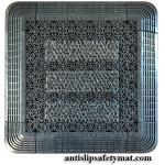 Interlock Tiles Commercial Entrance Floor Mat 20cmx20cm PVC Vinyl for sale