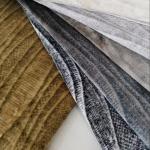 Shrink Resistant Multi Color Upholstery Velvet Fabrics Custom Jacquard Fabric for sale