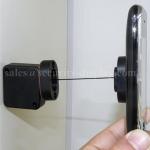 Anti Theft 3M Adhesive 90cm Retractable Cable Holder For Shaver Display for sale