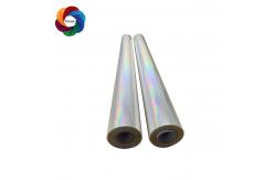 China Hologram Rainbow Transfer Printing Film 21mic 64cm Width Hot Stamping Foil supplier
