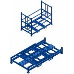 Storage Racking Metal Shelving Warehouse Foldable Stacking Rack for sale