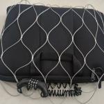 80mm Holesize Flexible Stainless Steel Rope Anti-Theft Mesh Bag for sale