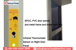 China Voice Broadcast Walk Through Security Detector Clinical Infrared Thermometer supplier