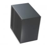 Anthracite Outdoor Solar Wall Sconce 100 Lumen Outdoor Cube Wall Light for sale