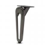 High Quality Lightweight Luxury U-shaped Sofa Leg Furniture Metal Bedroom Bed Leg