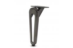 China High Quality Lightweight Luxury U-shaped Sofa Leg Furniture Metal Bedroom Bed Leg supplier