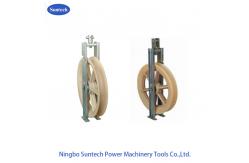 China OPGW ADSS Optical Fiber Cable Tools Nylon Sheave Cable Stringing Block 660mm supplier