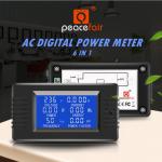 80 ~ 260V AC Digital Voltage Meter LCD Display CE / FCC for sale