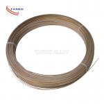10mm*1mm Copper Based Alloy Manganin 6J13 Soft Bare Wire Coil / Flat Ribbon for sale