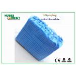 Non Stimulating 10g/m2 PP Non Woven Head Cover With Double Elastic