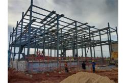 China Modern Prefab High Rise Steel Building Construction Steel Frame Structure Building supplier