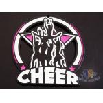 Glow In The Dark Custom Softball  Cheer Dance Medals , Softball Award Medals With Loop for sale