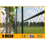 PVC Coated Galvanized Chain Link Fence 25mm Mesh 8ft Metal Chain Link Fencing for sale