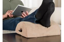 China Promotional Camping Memory Foam Foot Pillow Rest Half Cylinder Design supplier