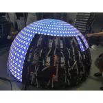 Video/Text/Image Display Function Sphere LED Display with Convenient Backside Service Maintenance for sale