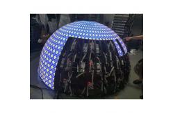 China Video/Text/Image Display Function Sphere LED Display with Convenient Backside Service Maintenance supplier
