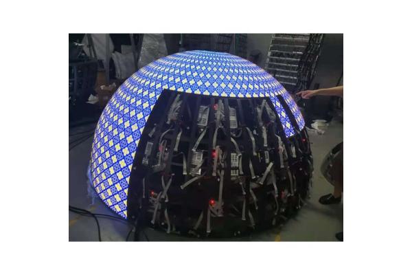 Video/Text/Image Display Function Sphere LED Display with Convenient Backside Service Maintenance
