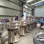 500 Mesh Rotary Vibrating Screen Sieve Shaker Separator Machine