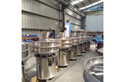 China 500 Mesh Rotary Vibrating Screen Sieve Shaker Separator Machine supplier