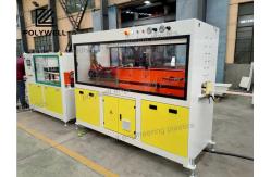 China HDPE PE Irrigation Pipe Extruding Machinery PP / PPR / Draiange 65 rpm supplier
