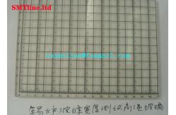 China Wave Soldering Tin Furnace Preheat Zone Test Glass With Scale Glass Width supplier