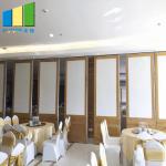 Soundproof Flexible Foldable Moving Partition Sliding Folding Partition Wall For Singapore Hotel for sale