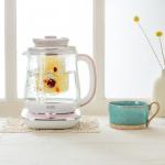 1.7L Glass Electric Kettle With Tea Infuser Quick Heating Filtered Spout for sale