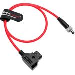 Alvin's Cables Dtap to Locking DC 5.5 2.1 Ultra Soft Cable for Atomos Ninja Shogun Shinobi, Blackmagic Video Assist,for Hollyland Mars 400S, 50cm|19.7in for sale
