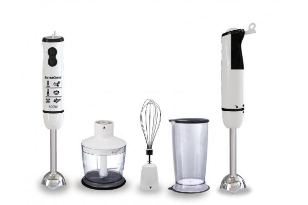 Kitchen Immersion Stick Blender 6 Speed 3-in-1 Hand Blender