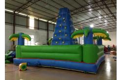 China Durable Inflatable Rock Climbing Wall Trees Digital Printing 7 X 7m Safe Nontoxic supplier