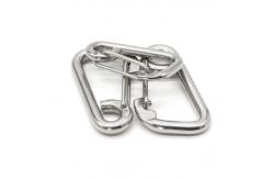 China High Polished Rope Hardware Accessories Simple Snap Hook Rigging Hardware supplier