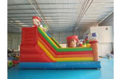 China Customized Inflatable Slides Playground Super Mario Park Inflatable Bouncy House supplier