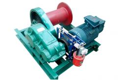 China Pendant Line Control Manual Fast Sliding Electric Winch For Mine supplier