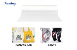 China Cold Peel Hot Peel Dtf Transfer Sheets Roll 0.10mm Thickness supplier