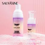 China Aloe Eyelashes Extension Shampoo Cleanser 50ml With Shampoo Brush for sale