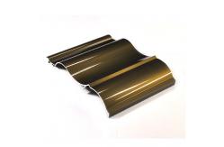 China OEM Customized Silver/Champagne/Black/Gold 6m Anodized Aluminium Profiles supplier